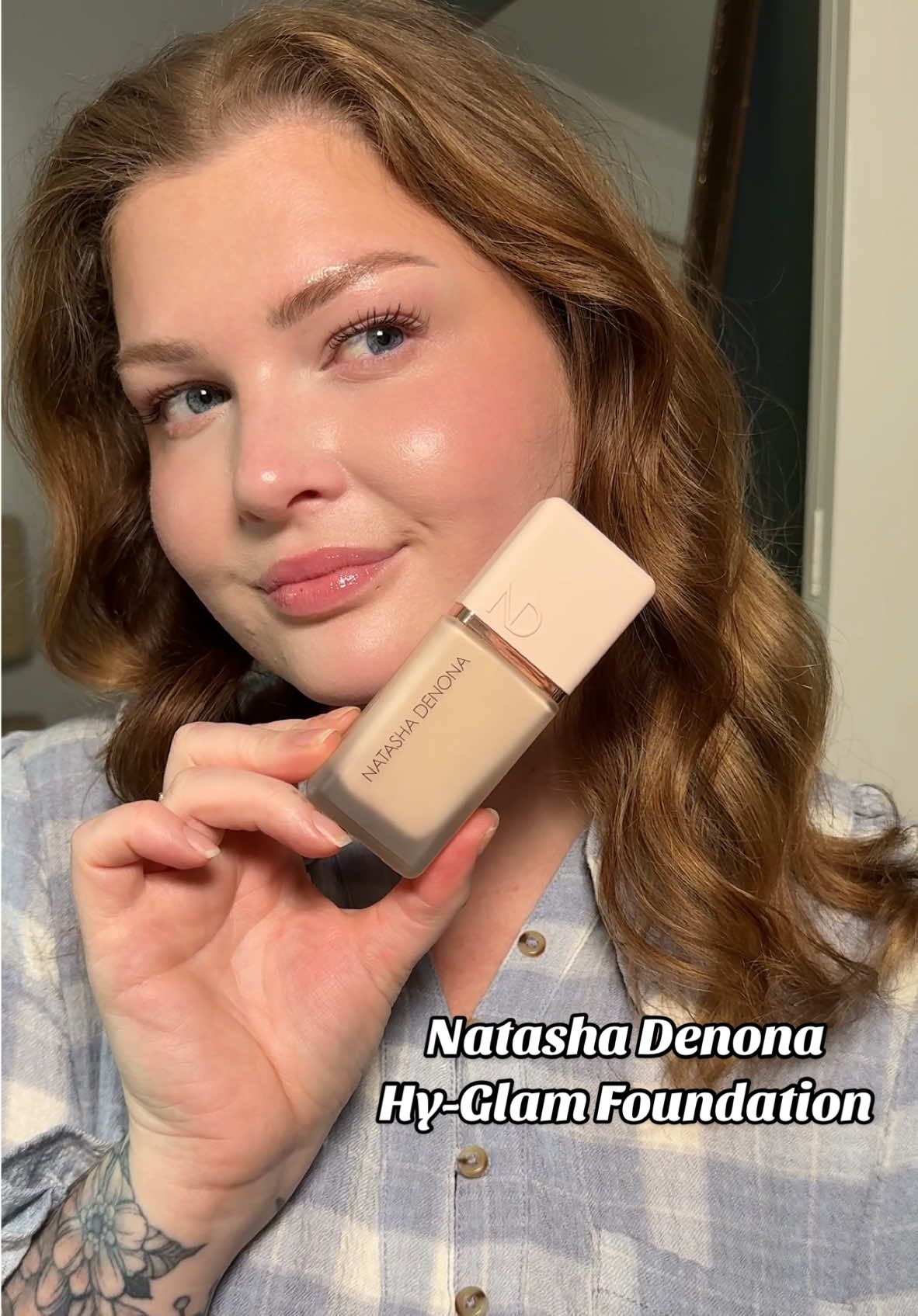 Trying Natasha Denona’s new Hy-Glam Foundation in shade N1 Fair Neutral #review #makeup #foundation #fullcoverage #mediumcoverage #serum #dryskin #texturedskin #redness #fairskin #pale #skin #natashadenona #neutral #fair @Natasha Denona 