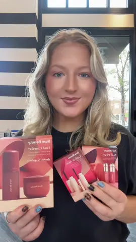 new holiday sets and three new blush shades from @Rare Beauty 🧡 #newatsephora #makeup #rarebeauty #selenagomez #holidays 