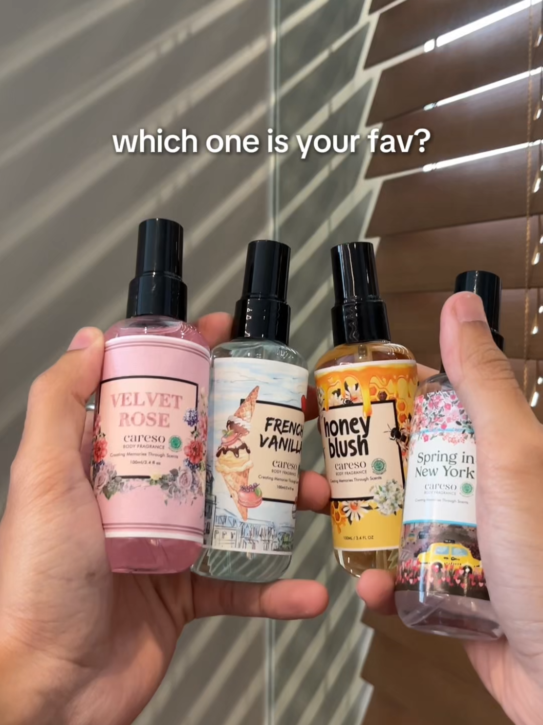 Every fragrance tells a story ✨ Which Careso scent will you fall in love with today? 💕 #Careso  #Fresh #Wangi #fyp 🌷🌿