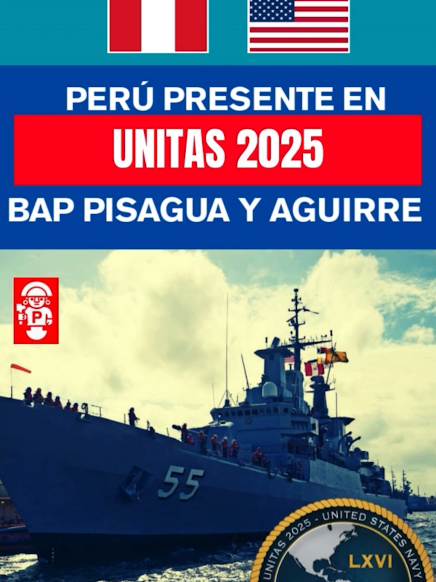 UNITAS 2025: BAP PISAGUA Y BAP AGUIRRE #peru🇵🇪 #noticias #defensanacional #marinadeguerradelperu musica de youtube studio.