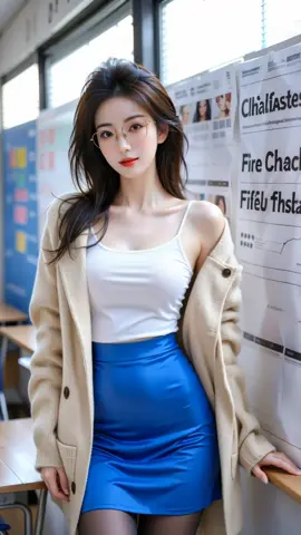 Một chút “thư ký K-drama”, một chút “hot girl campus” – outfit mang hai thái cực nhưng hoà làm một.    #XinhMotion #StreetStyle #OfficeChic #ModernLook #FashionMood 