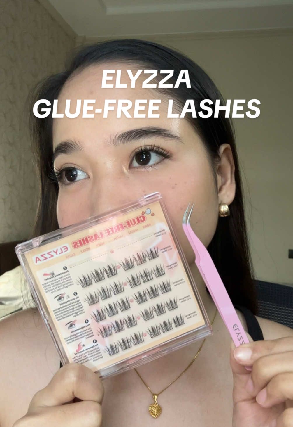 The most flattering, natural-looking cluster lashes from @ELYZZA 👀✨ ✨Animal series in LAMBKIN✨ #clusterlashes #gluefreeeyelashes #elyzzalashes #naturallookingeyelashes #BeautyTok 