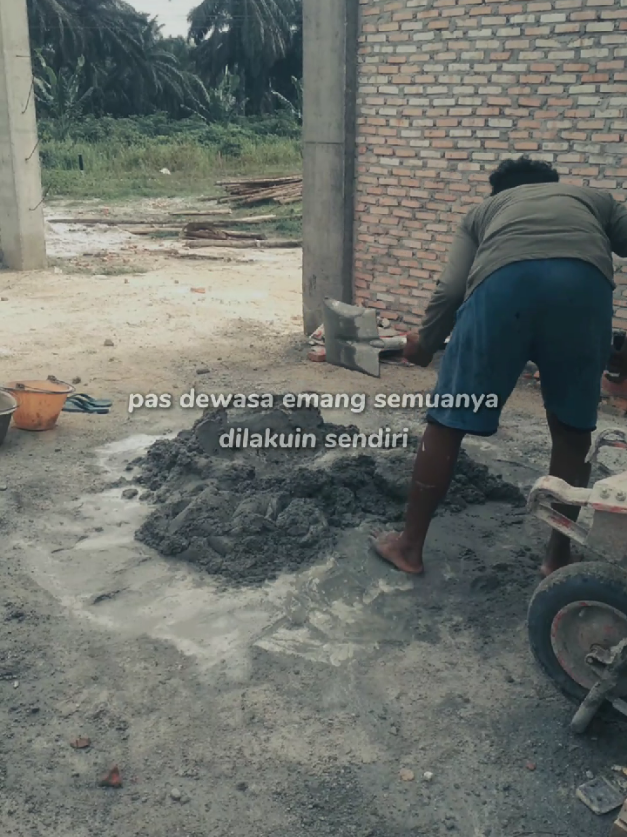 memang semua itu nyata#kerjakeras #bangunan #hidupmandiri #videoshort 