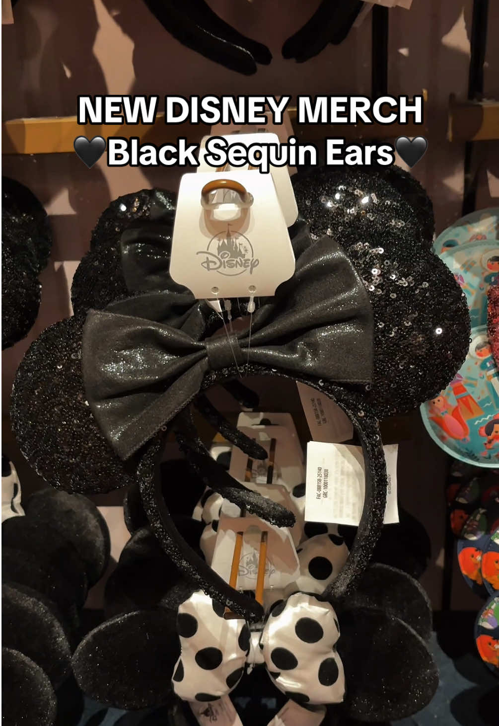 Spotted new Disney merch at Magic Kingdom🖤🖤 Black sequin ears🥰😍 @Disney @Disney Parks @Disney Store @Disney Style #newdisneymerch #disneyshopping #disneymerchandise #disneyears #disneyworld 