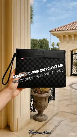 GLADIO Tas Pria Clutch Hitam#rekomendasi #taspriamurah #GLADIOTasPriaClutchHitam 
