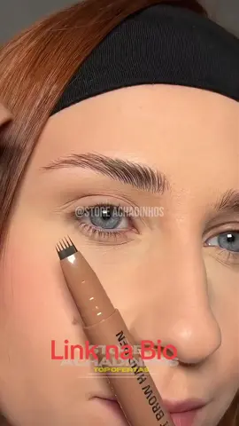 Lápis De Sobrancelha Líquido À Prova D'água De 5 Cores , De Longa Duração , Definição Natural , Maquiagem Barata . por R$4,17.