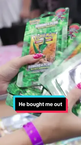 He Bought Me Out 😭😭 #pokemoncards #pokemontiktok #pokemon #dondiegotrading  