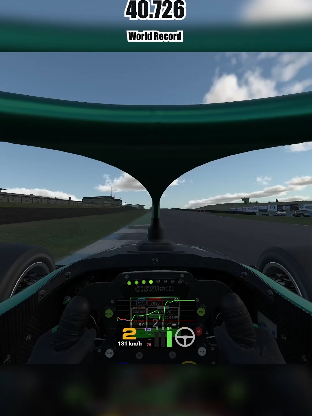 🏆World Record🏆- 00:40.726 - Dallara IR-15 (Indy NXT) @ Knockhill - Onboard w/Telemetry That turbo lag really does frighten you 😭 #indynxt #indycar #dallaragp2 #knockhill #knockhillracing #iracing #racingofficial @iracingofficial @knockhillracingcircuit