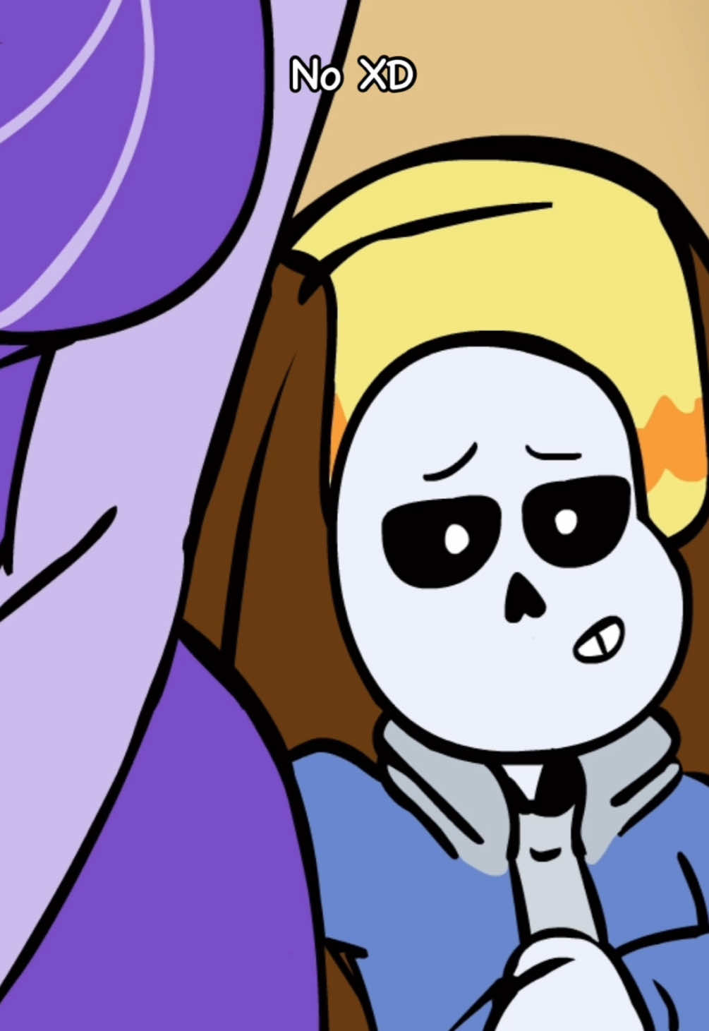 XD (Versión texto) #undertale #deltarune #fyp #sans #toriel 
