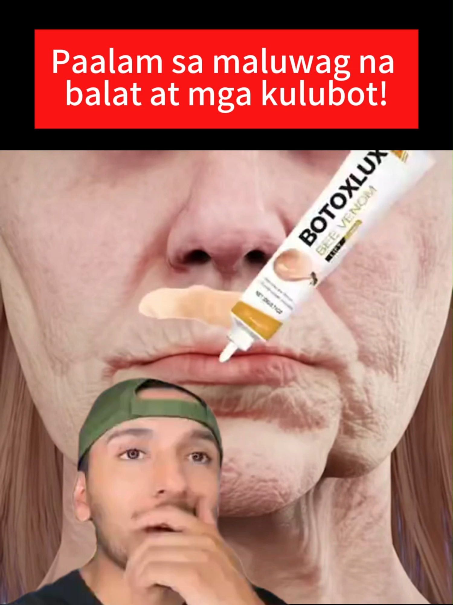 Gusto mo ng produktong talagang may epekto? Kitang-kita mo ang resulta! Ang facial firming cream na ito, napakabilis ng epekto! cmz-0925-hfs5#skin #anti-aging #wrinkles #linyasamukha #NeckFirmingCream #TightenandLiftNeckCream #botoxbeevenomfacecream #botoxcreamoriginal #beevenomcreamoriginal
