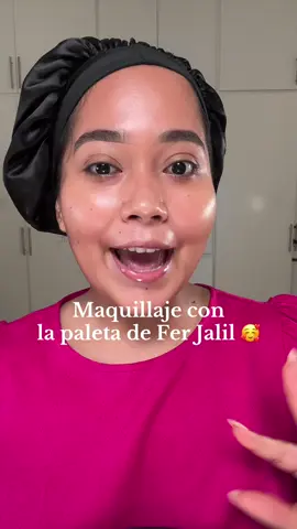 Maquillaje fácil y bonito con la paleta de Fer Jalil @Fer Jalil 🤌🏽🥰 les gusto? #carmencamposa #maquillajeparaprincipiantes #ferjalil #maquillajepasoapaso #makeup 