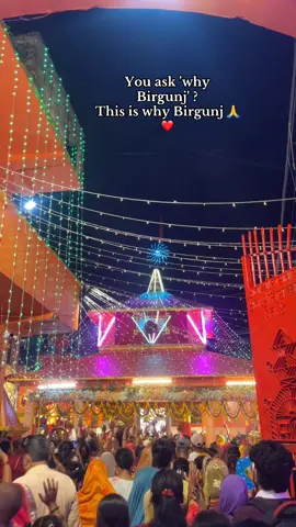 Nawaratri and infact every festival of this city is surreal  ❤️ The beauty of this city lies in its vibrant festival 🙏 #nawaratri #birgunj #gahwamaimandir #birtamaimandir #dashainvibes 