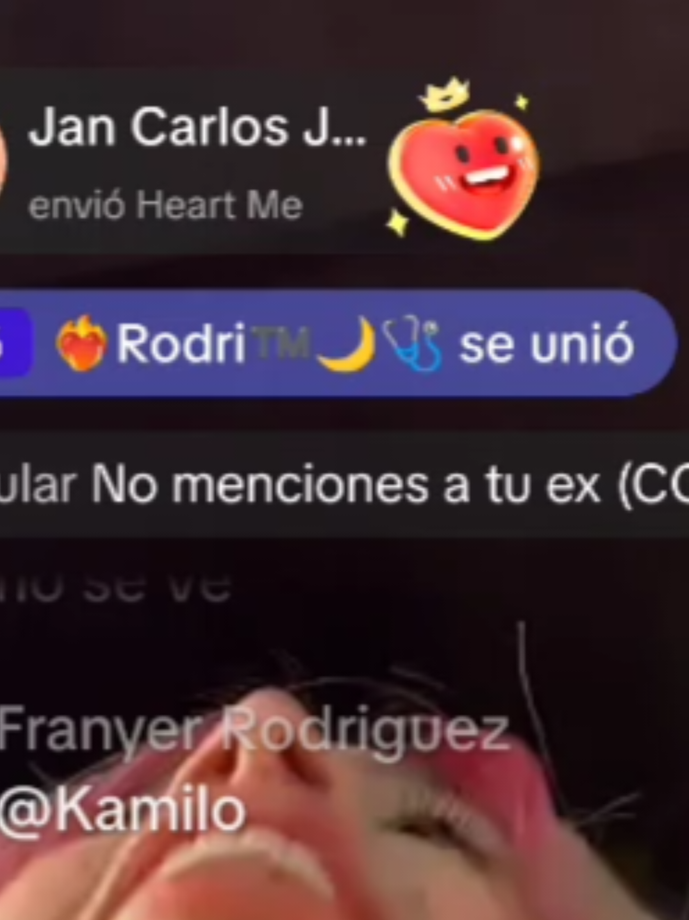 En un reciénte live se ve como la pareja actúal del streamer, MrStiven, no paraba de mencionar a su ex... Tanto fue que sus mismo seguidores le dijeron q no lo mencionase más.  Se como aun recuerda su antigua relacion. #mexico #fyppppppppppppppppppppppp #MRSTIVENTC #MARIAJULISSA #colombia @Maria Julissa @Sofiaaestradaa @MrStivenTc @Cesar Cera @Epidemic77 @El maylo @MrStivenLIVE🩸🦅 @JuanFerLaMata🍀 