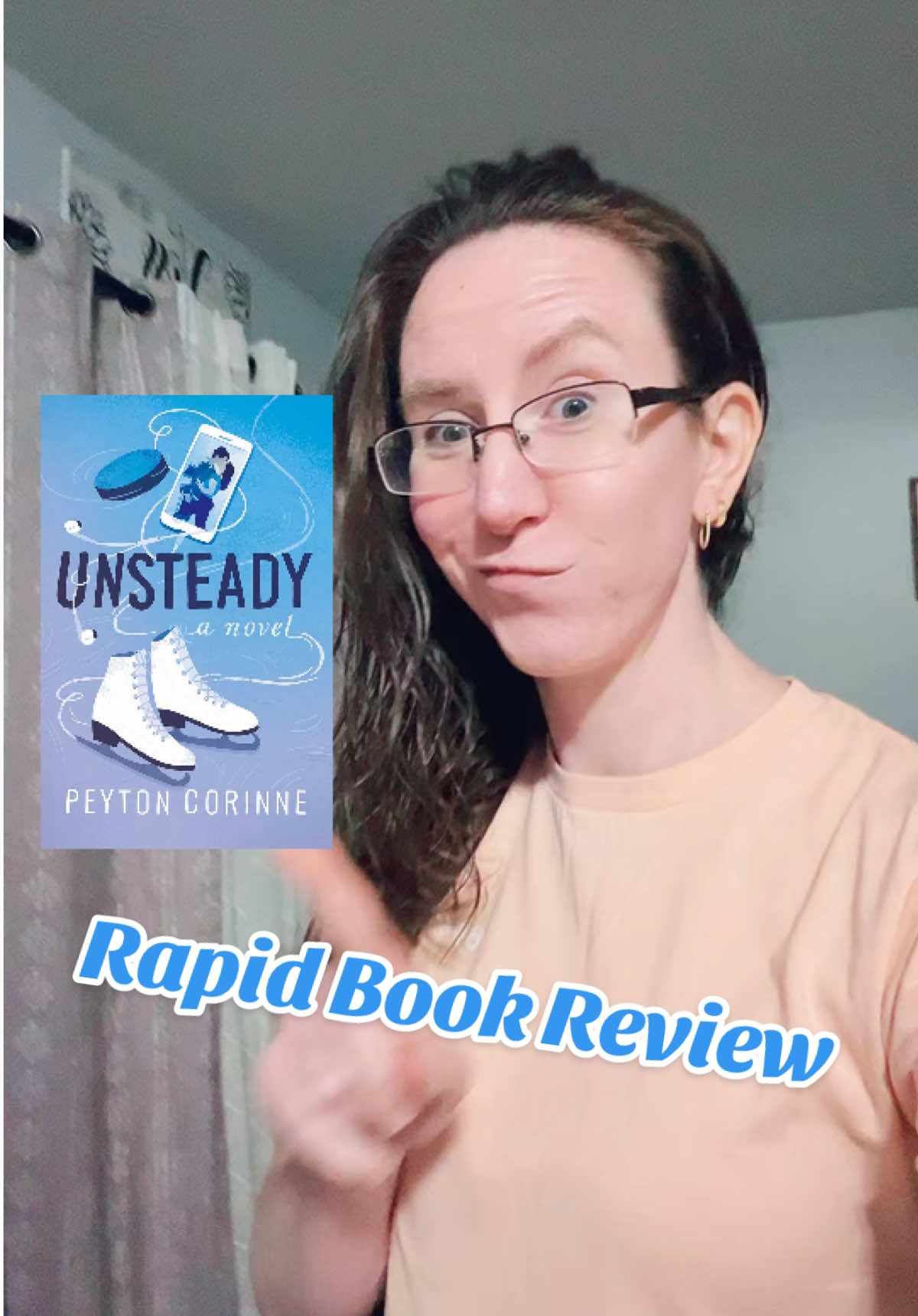 Now I must read MORE sports books…. 😍 #unsteady #peytoncorrine #BookTok #currentlyreading #bookbesties 