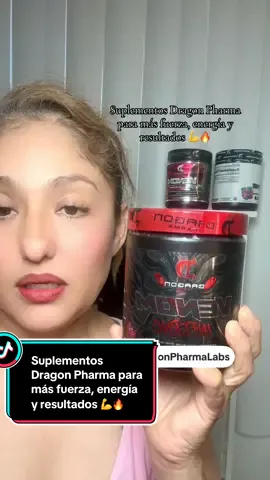 Suplementos Dragon Pharma para más fuerza, energía y resultados 💪🔥 Te muestro 3 suplementos de Dragon Pharma que hacen la diferencia en tus entrenamientos: Creatina para más fuerza y recuperación, Venom para energía y enfoque, y Venom Inferno para energía con quema de calorías. Cada uno con un propósito distinto, pero todos para ayudarte a entrenar mejor y ver resultados más rápid #DragonPharma #Suplementos #Creatina #PreEntrenamiento #FitnessTikTok @Dragon Pharma Labs 