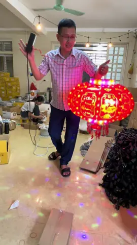 Mẫu đèn ra mắt năm 2026#denlongdien #denlongdienxoay360 #led37thuonghoang #cachrapdenlong #trangtrinhacua 