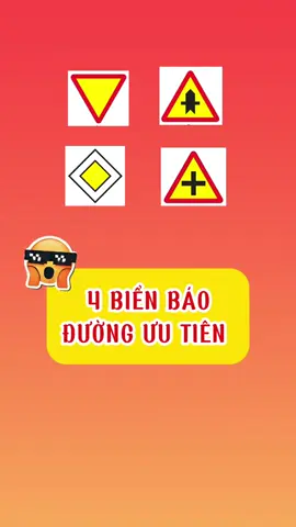 4 biển báo cần phải chú ý #xuhuong #hoccungtiktok 