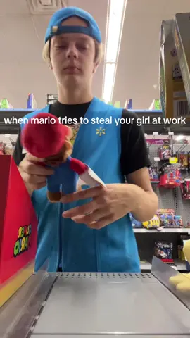 Bro mario wtf😂 #fyp #walmart #funny 