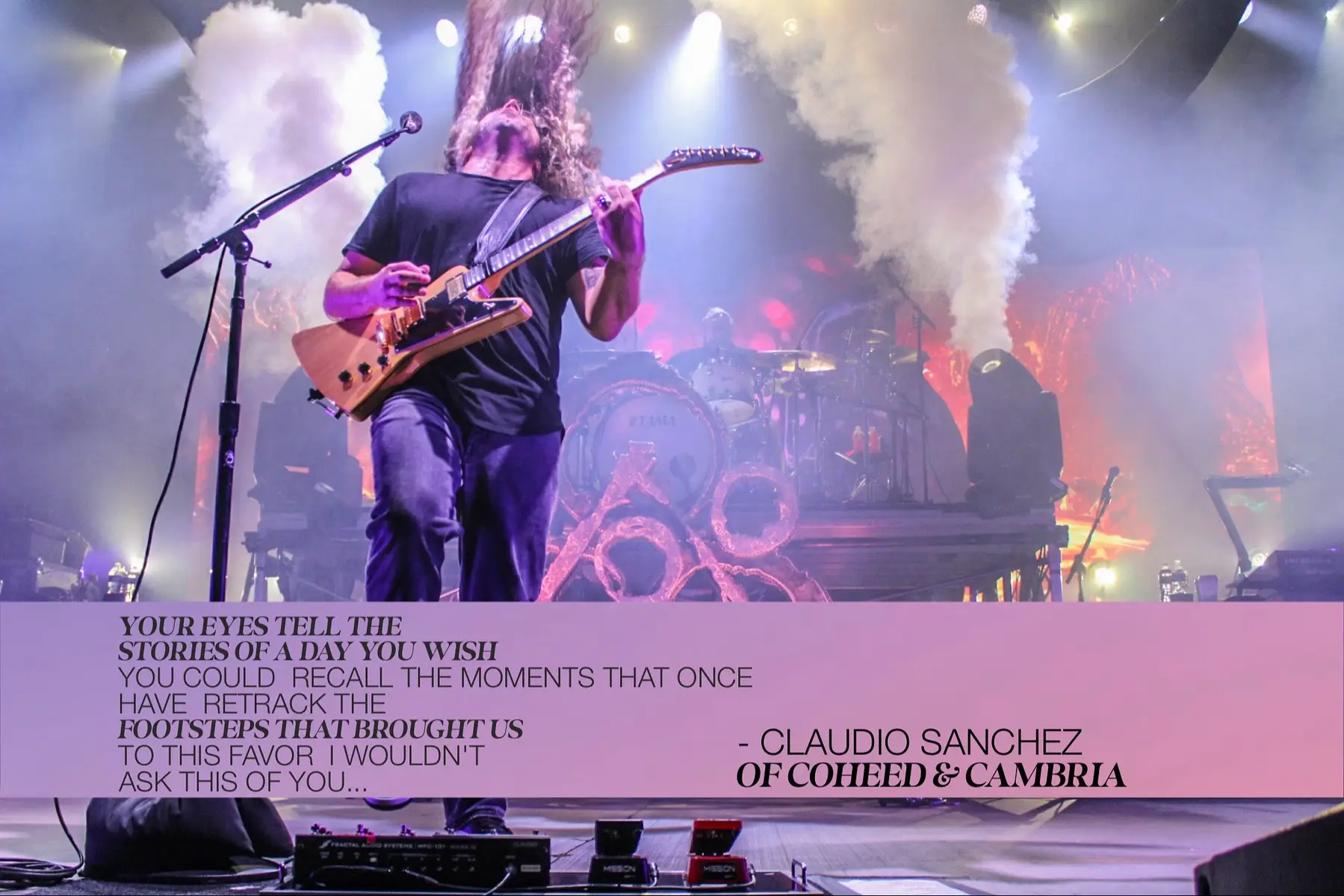 In my opinion one of the best singles from the band, and songs. You can listen to this track as a regular Joe or go deep in the lore and mythos behind the band and the stories with each song. #coheedandcambria #metal #progrock #livemusic #concerts 
