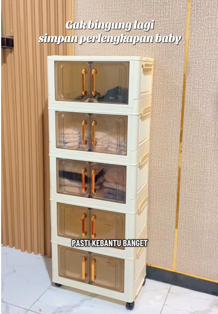 nggak pusing lagi nyari baju! 😍 Wajib banget ada di rumah Moms ❤️ #fyp #momlife #lemarisusun #homeliving #dailylife 