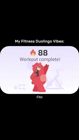 I have no motivation to gym. but I don't want to let the cute bear disappointed 💀👀 #widgets #duolingo #Fitness #workout #gym