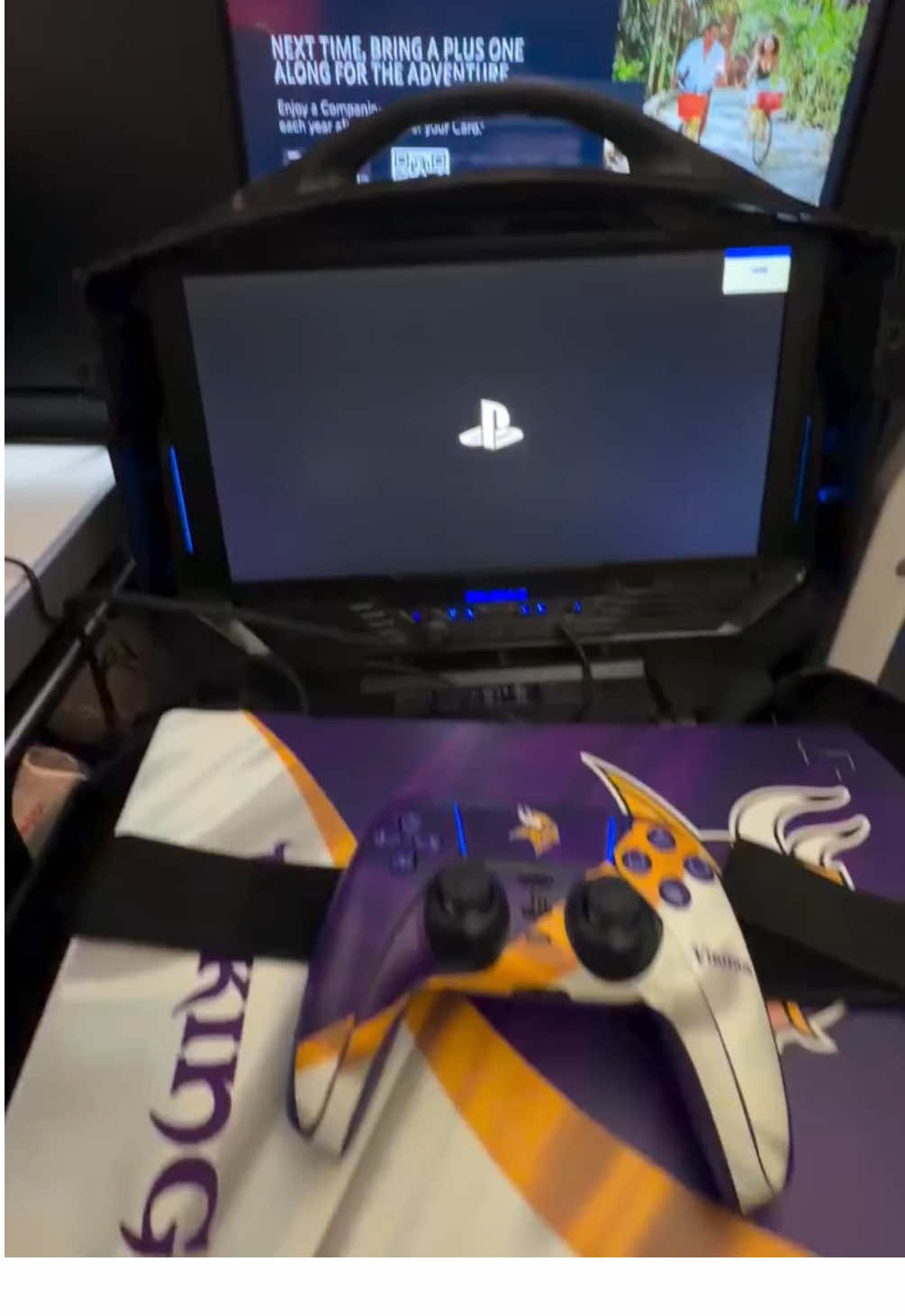 Isaiah Rodgers is living the life on the team flight to Ireland 😂 #Vikings #NFL #FYP #Football #Explore 