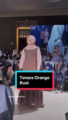 Tampil cantik dengan sarimbit tenara orange rust😍🫰🏻#foryoupage #kamiracollection #sarimbitethica2026 #bajulebaran #wanitamuslimah 