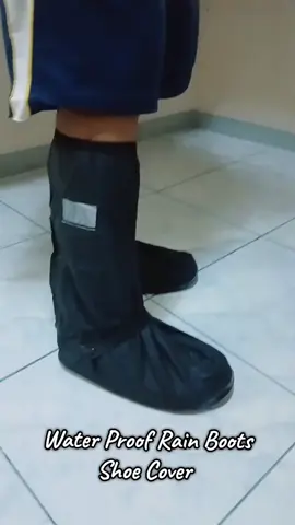 Kung ayaw mong mabasa ng ulan ang sapatos mo or paa mo, mag check out ka nito👇 #waterproof #rainboots #shoecover #rainyday #waterproofboots 