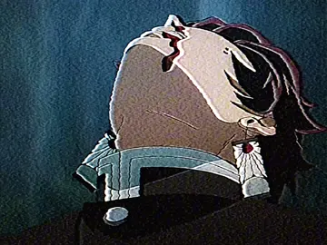 tanjiro demon slayer salad fingers edit #aesthetic #tanjiroedit #tanjiro #demonslayer #anime #vhs #saladfingers #animefyp #fyp #edit #blowthisup 