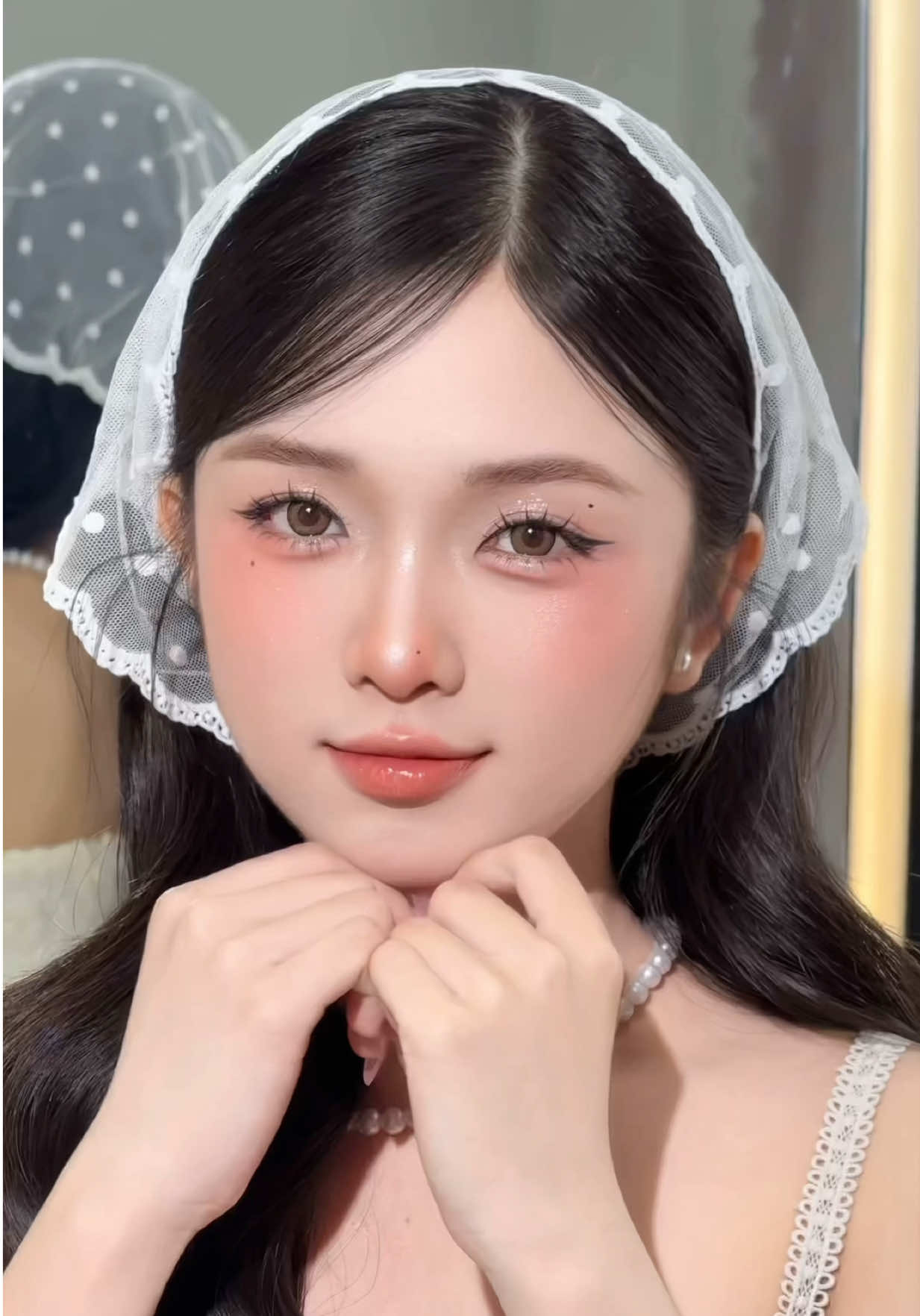 Cô dâu YẾN NHI nay đổi layout thành nàng thơ YẾN NHI nè 🥰😍😍 #ngânmakeup🥰  #kỳanhwedding ❤️ #tiktok #xuhuong #trend 
