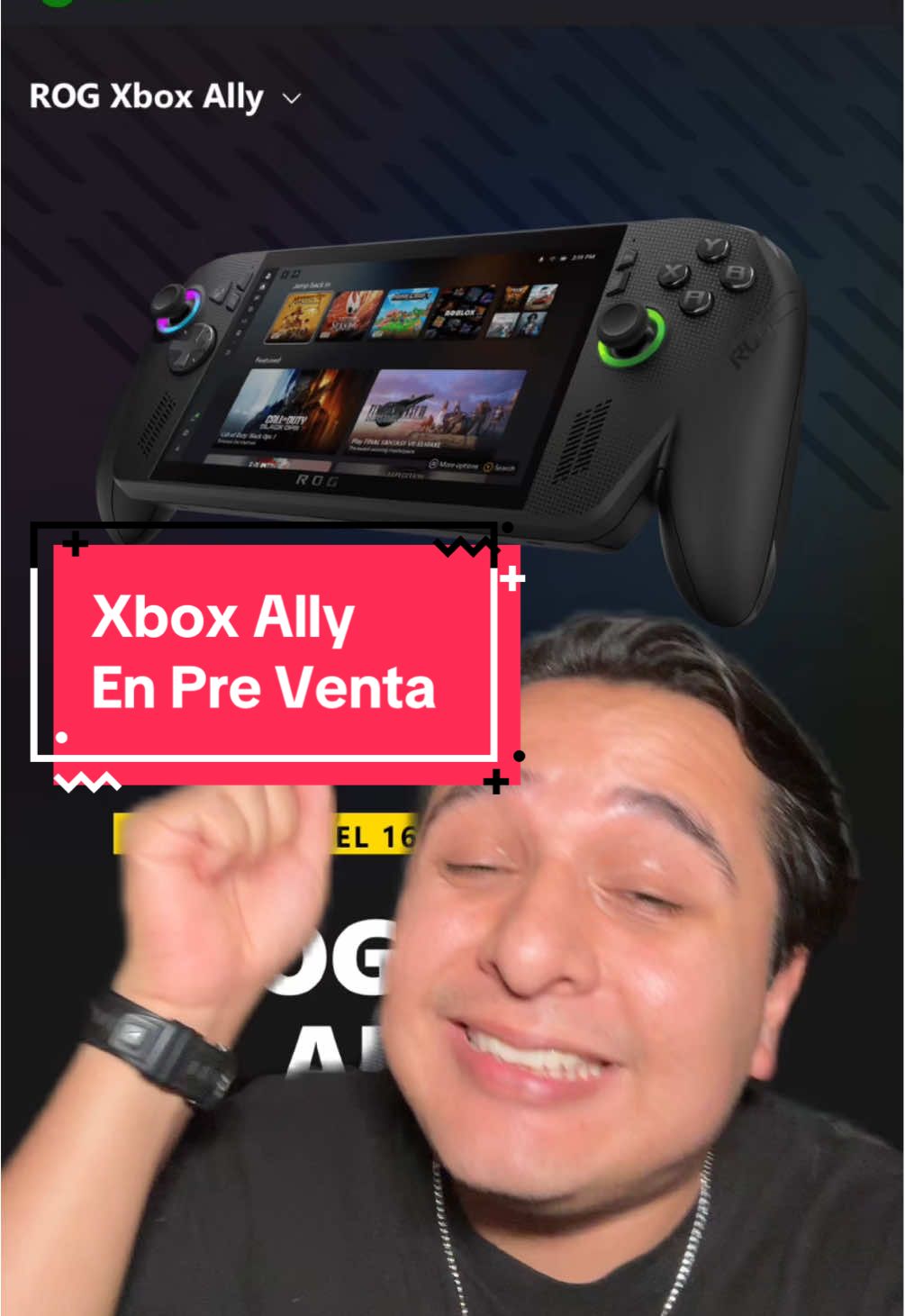 🎮 ROG XBOX Ally ya en preventa !! #xboxsquad #jugadorpromedio #xboxally #noticias #asus 