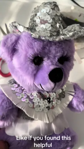 Drill team bear for homecoming mum!!!!#flamingflashes #senior#mum#hoco #classof2026 