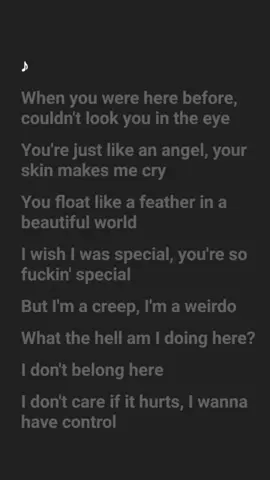 Creep🎵🎵 .  #janelyricss #ytmusic #foryourpage #fypp #foryou