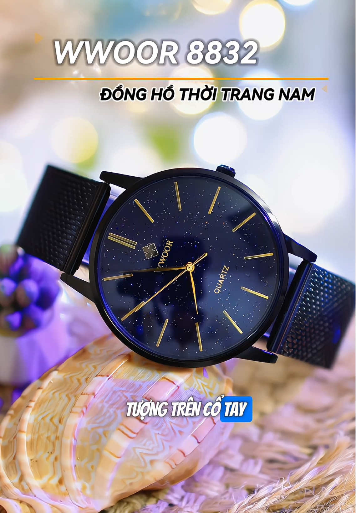 Đồng hồ thời trang nam wwoor 8832 #dongho #donghonam #donghothoitrang 
