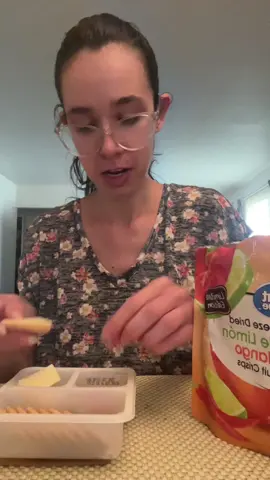 Mozzarella & pepperoni lunchable with chile limon mango. #fyp #mukbang 