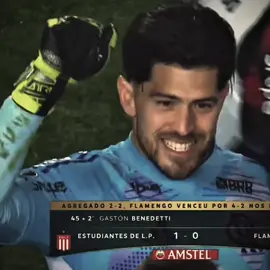 Flamengo x Estudiantes Rossi é um herói ❤️🖤🥹 #flamengoxestudiantes #rossi #edits 