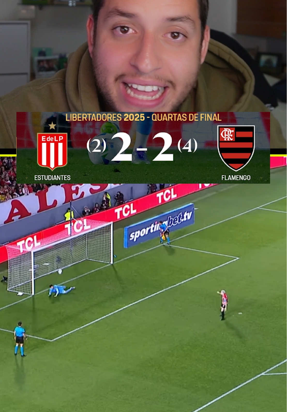 FLAMENGO TA NA SEMI ✅ #Flamengo #Futebol #CRF #Libertadores