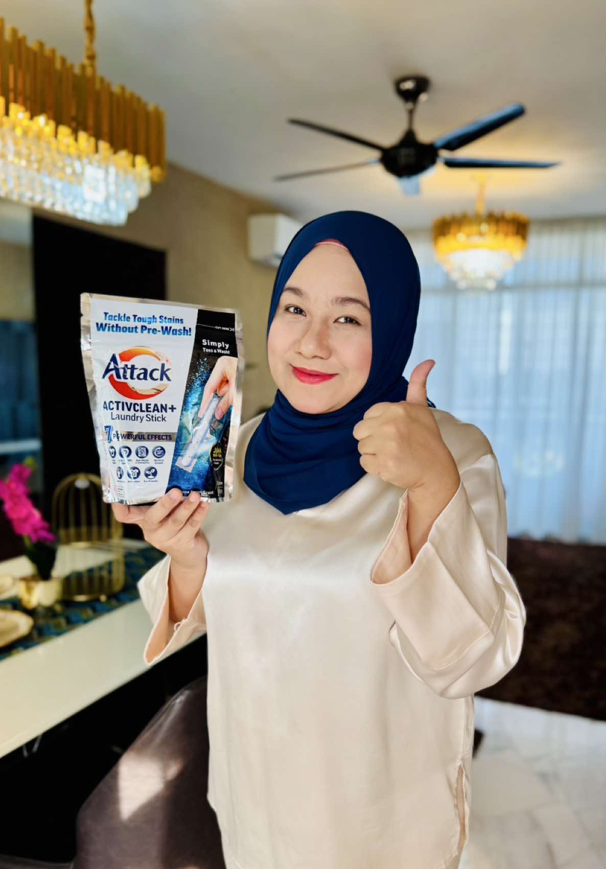 Introducing a game-changer in laundry care!  Say hello to Kao Japan’s Attack ActivClean+ – Malaysia’s 1st Laundry Powder Stick 🇯🇵 ✅ Ultra-concentrated with Advanced Nano-Technology ✅7 Powerful Cleaning Effects, exceptional cleaning power! ✅ Dissolves fast, no residue on clothes – just fresh, clean clothes every wash! Time to upgrade your laundry routine with Japan’s latest innovation. #AttackACTIVCLEANLaundryStick #AttackNanoTechBersihMax #SatuSentuhanBersihMenyeluruh #BersihTanpaRagu #AttackCuciTanpaRagu