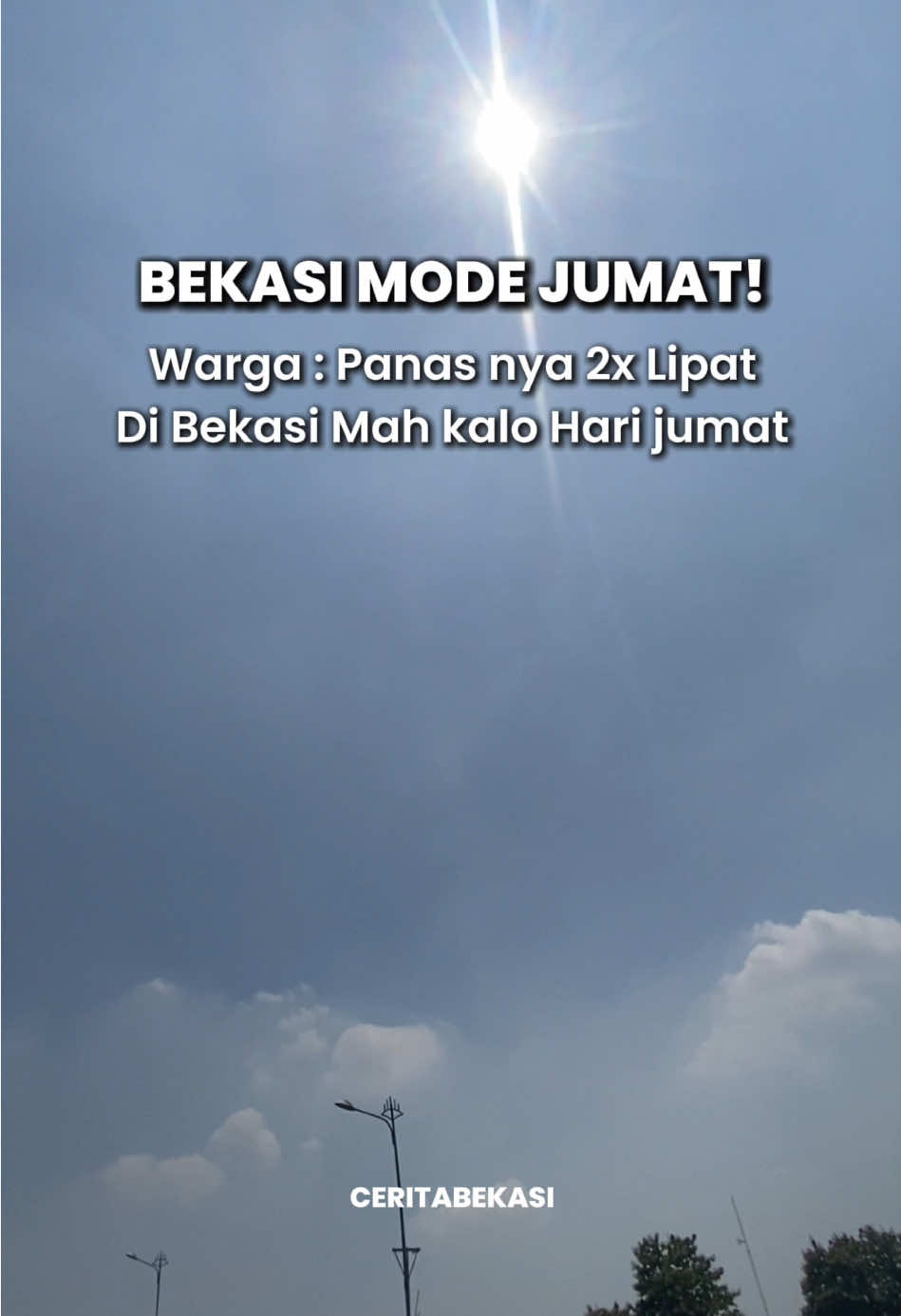 Kalo udah masuk hari jumat di bekasi sekali nya ujan mah fenomena bangat dah #kotabekasi #ceritabekasi #bekasi #fyp 