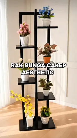 rak bunga cakep aesthetic minimalis #rak #rakbunga #raksusun #rakserbaguna #promomakangajian 
