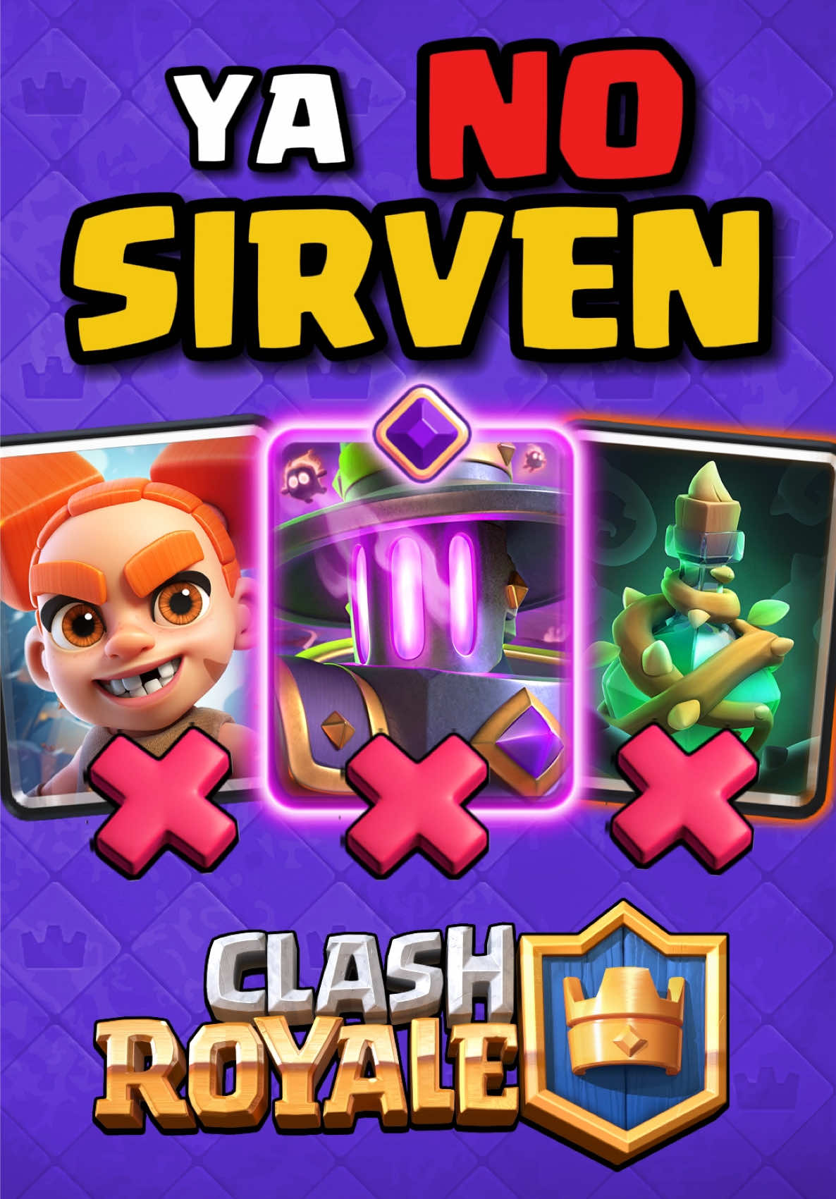 Cartas ARRUINADAS por Clash Royale #gaming #supercell #clashroyale 