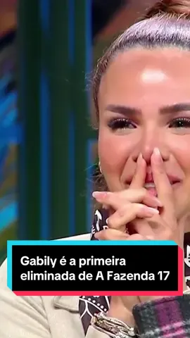 Gabily é a primeira eliminada de A Fazenda 17 #afazenda #afazenda17 #rocaafazenda #gabily 