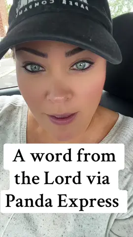 He used a donkey and a burning bush. He can use a fortune cookie…maybe#hopeneverquits💜 