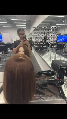 it can literally be an inch cut 😔🙏🙏 #fypシ #hairmodel #cosmetologystudent #nyc #viral 
