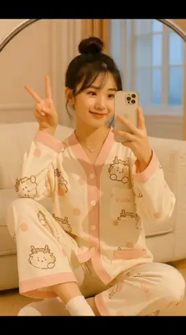 piyama yang aku pake adem banget,beda pokoknya dari piyamaku yang lain,kalo kalian suka pake piyama atau daster nih?#piyama #piyamakekinian #fyppp 