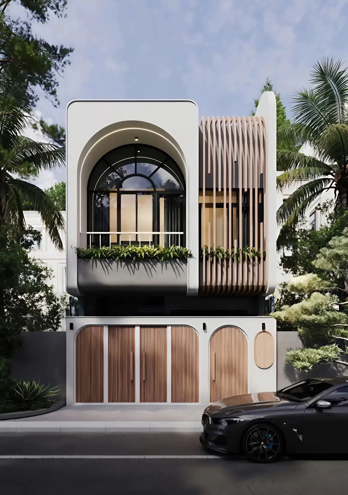 🔲 Diện tích: 6x18m 🏠 Quy mô: 1 Trệt - 1 Lầu - Mái BTCT. #synhadep #nhadep2025 #thietkenhadep #xaynhatrongoi #nhaphohiendai 