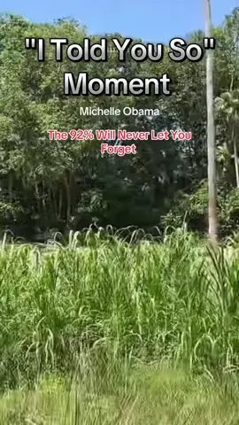 #MichelleObama #IToldYouSo @United States of America 