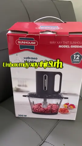 Khui quà chiếc máy xay thịt đến từ nhà Sunhouse #xuhuong #review #mayxaythitsunhouse #mayxaythit #dồdungnhabep 