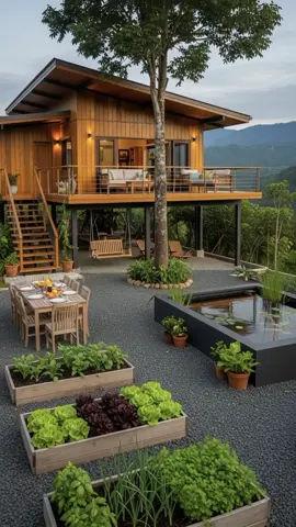 Một ngôi nhà mơ ước muốn sống đơn giản, trồng rau, hít thở không khí trong lành 🏡🌿 #yeunhalapghep #uocmotuoigia #thiennhien #bophoveque #nhalapghepxuhuong 