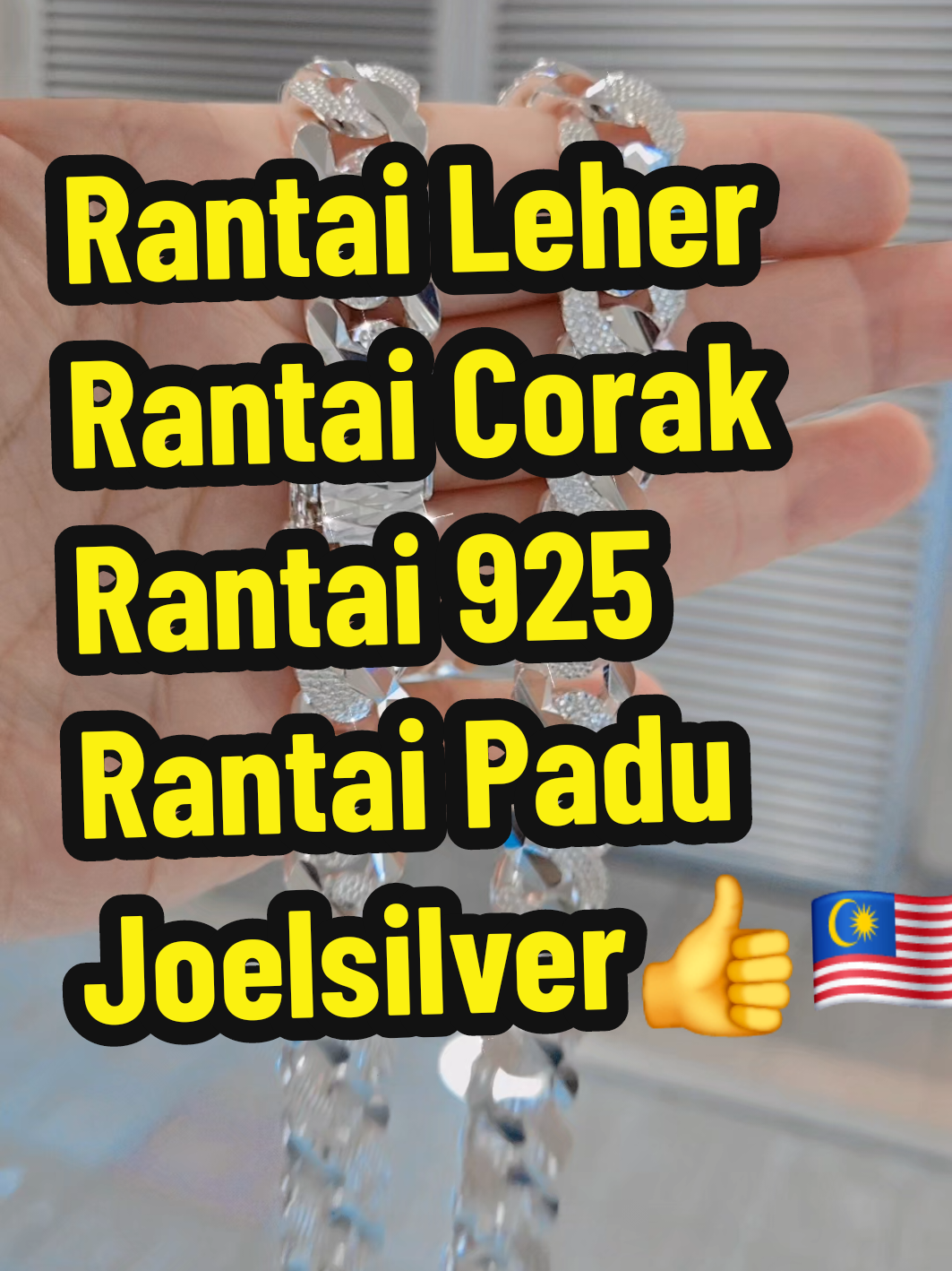 rantai leher corak ready stock🇲🇾#kualalumpur #viral #fyp #rantai #rantaileher 
